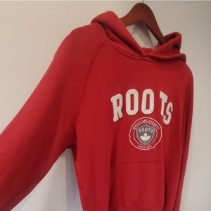 Red Roots Hoodie Sweater XL